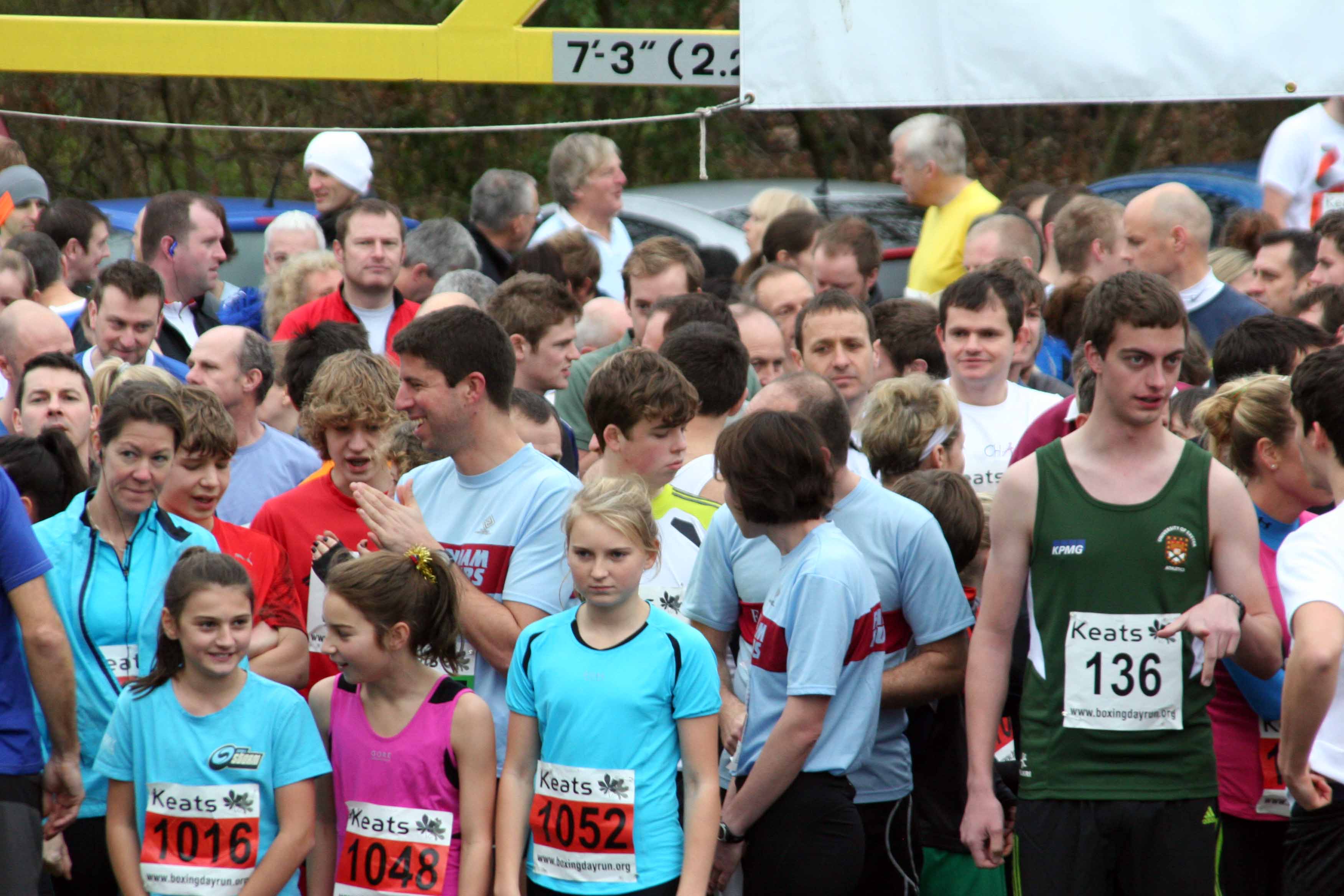 2011 Boxing Day Start Line