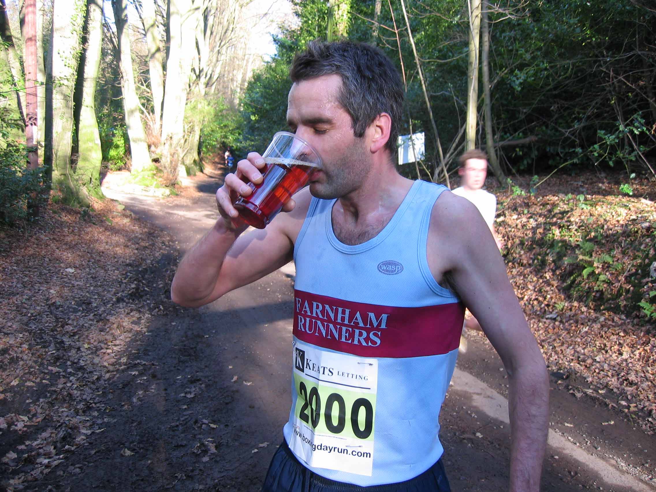 Dan Smith at the Drink Station