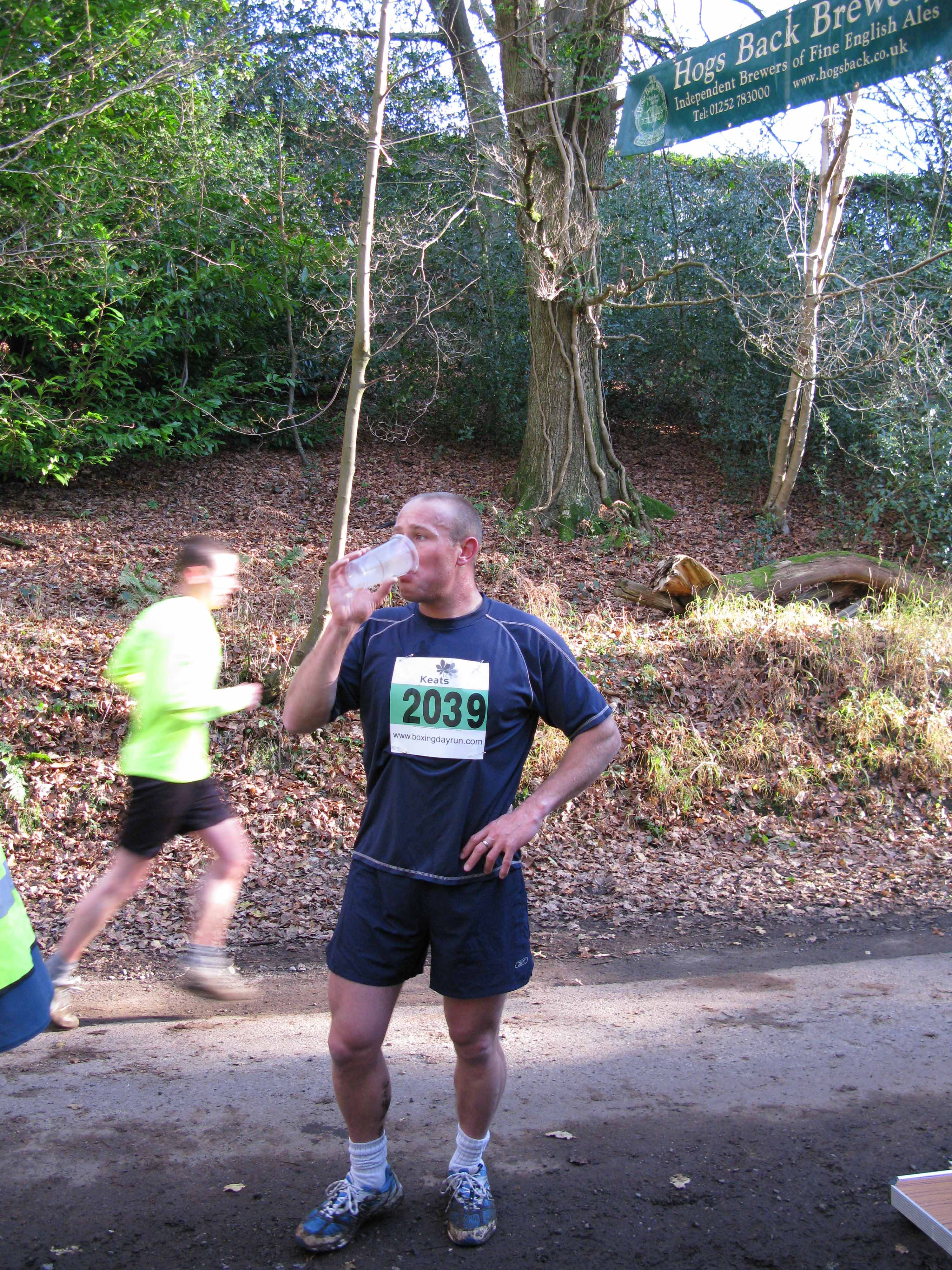 Nick Elford enjoying the TEA